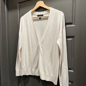 Banana Republic Medium light tan/ oatmeal cardigan
